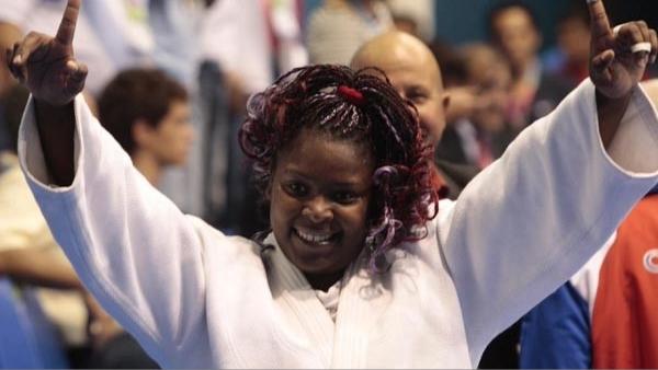 La judoca cubana Idalys Ortiz.