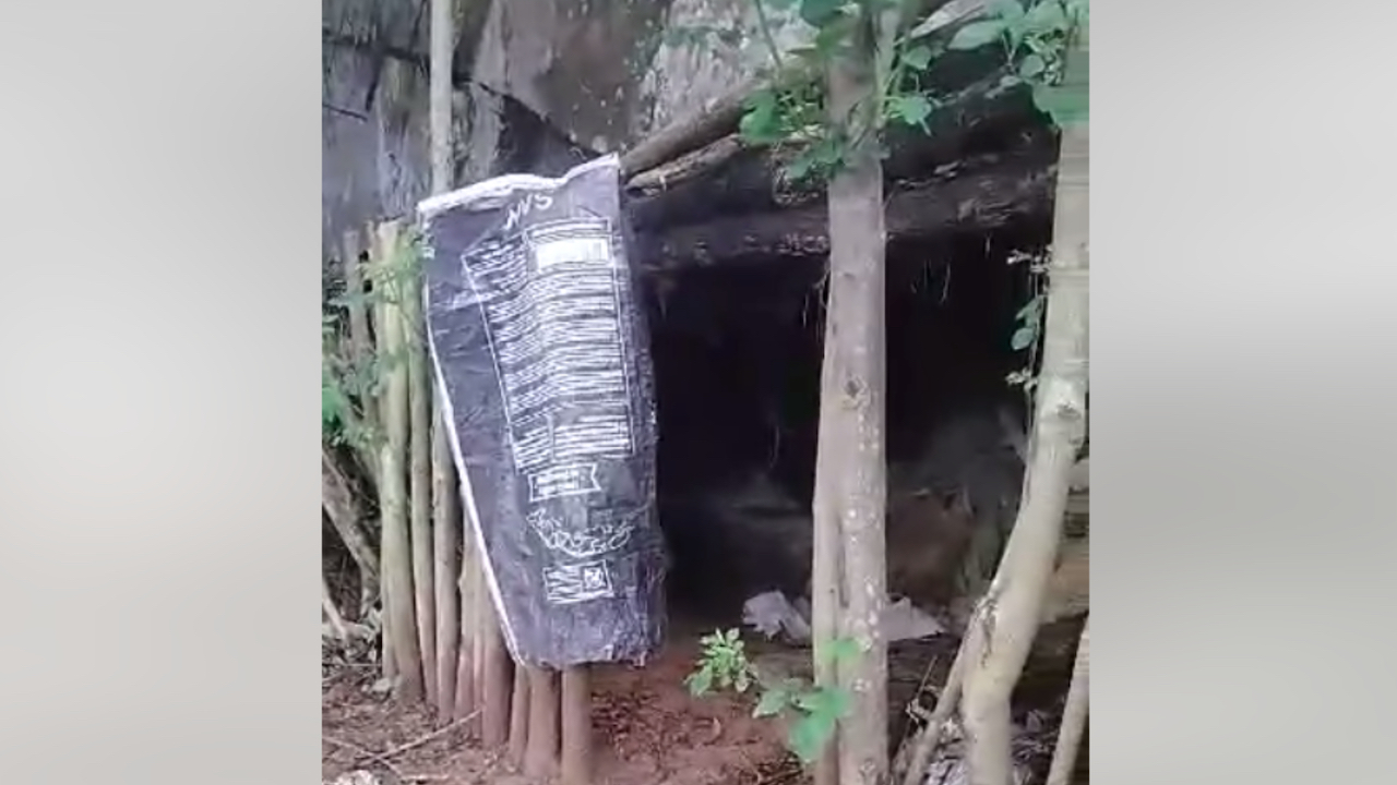 Cueva en Santiago de Cuba.