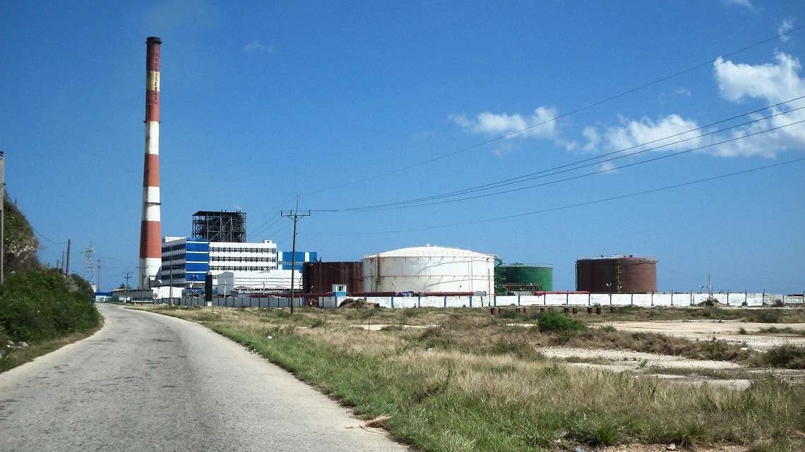 Termoeléctrica Antonio Guiteras, de Matanzas.