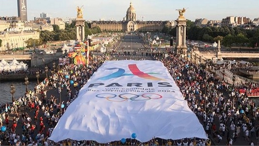 París meses antes de los  Juegos Olímpicos. 