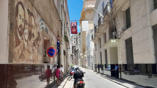 Sede del Partido Comunista en La Habana Vieja.