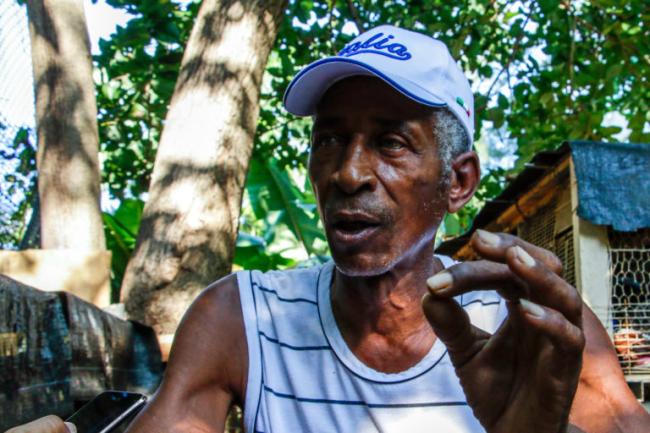 El ex campeón mundial cubano de voleibol Abel Sarmientos.