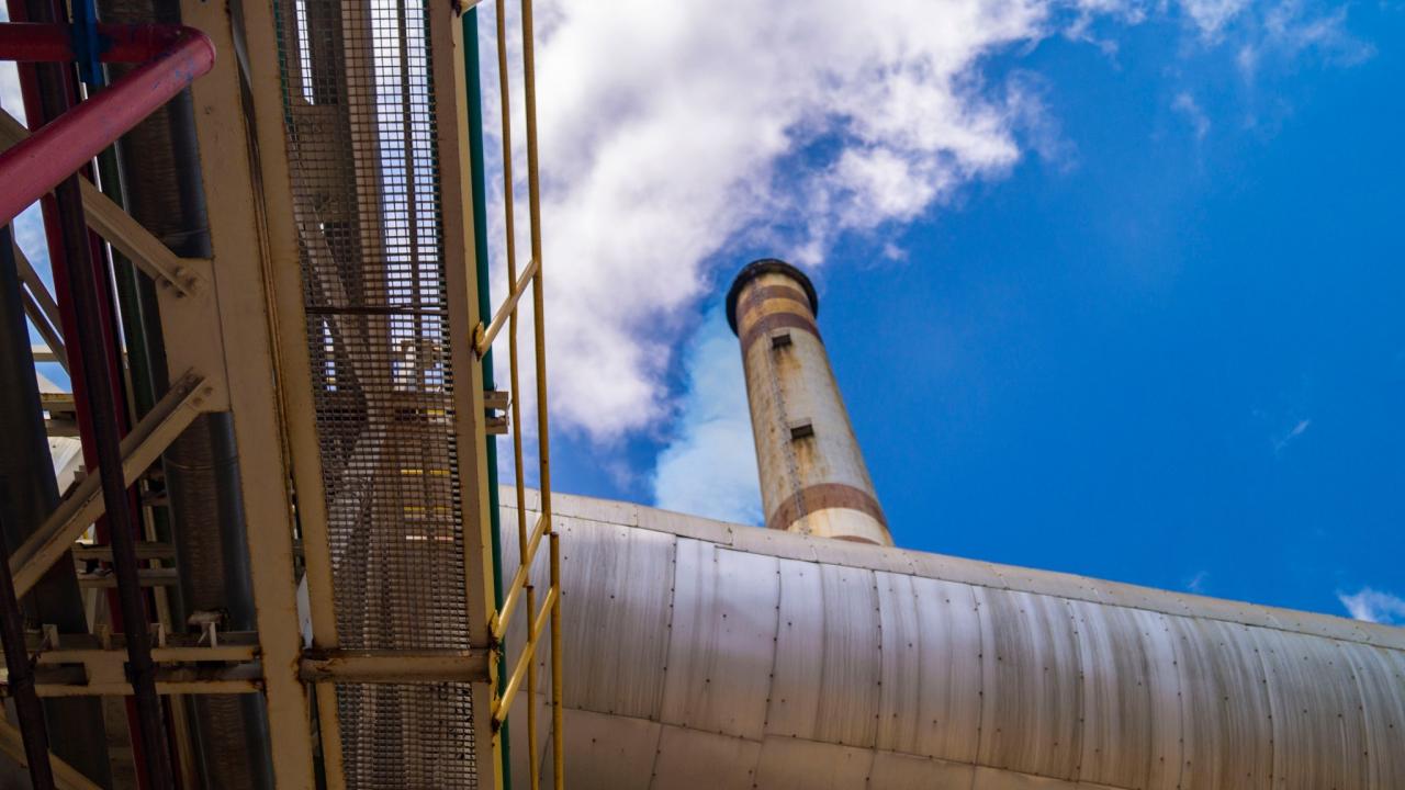 Imagen de una chimenea de la CTE Felton.