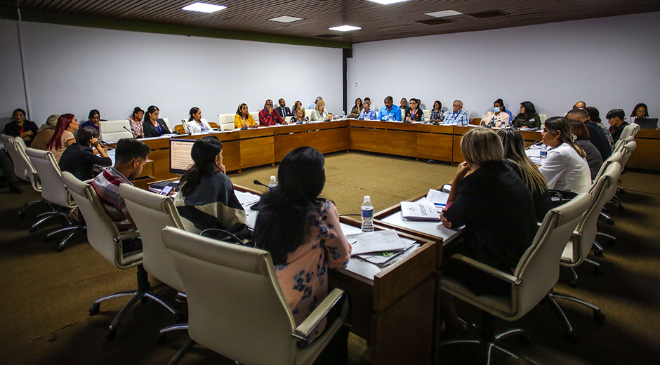 Debate previo a la Asamblea Nacional.