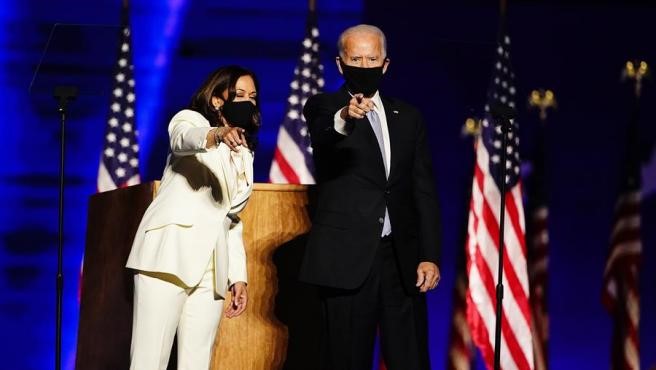 Kamala Harris y Joe Biden.