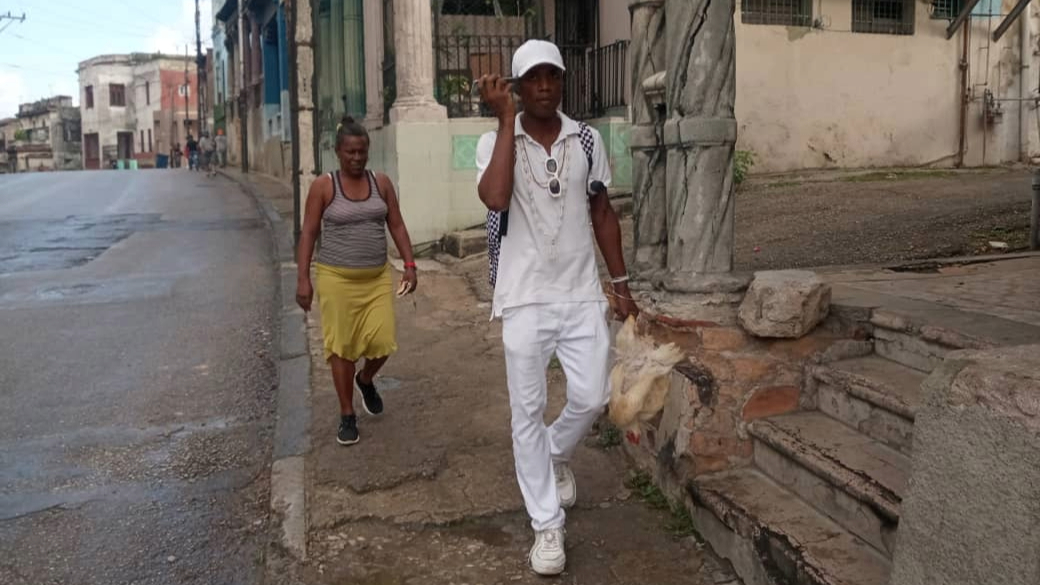 Una calle en Cuba.