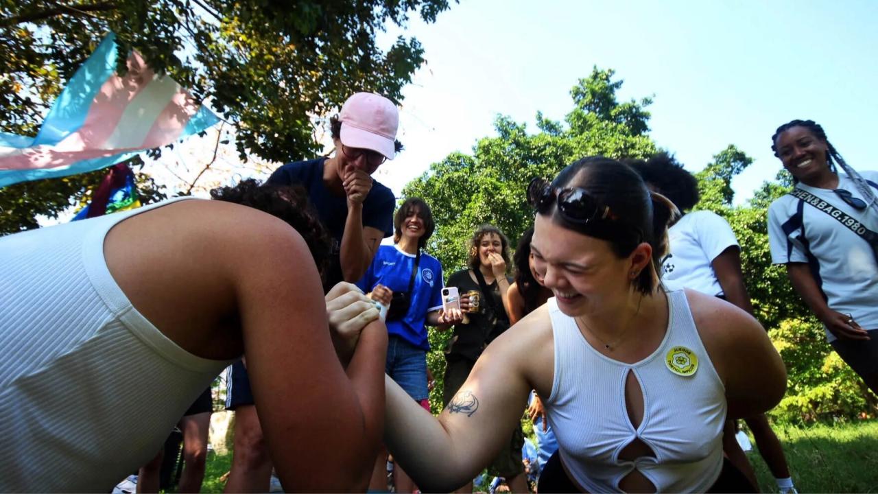 Competencia de pulso en las Tortiolimpiadas 2024, La Habana.