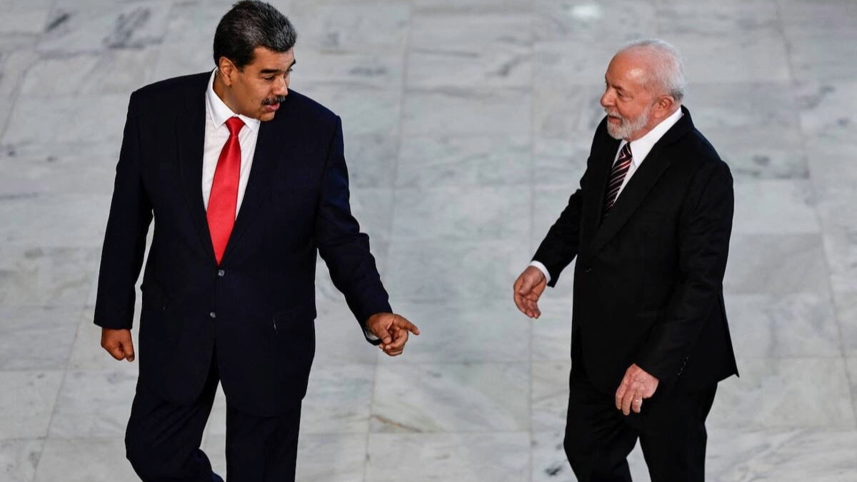 Nicolás Maduro y Lula da Silva.