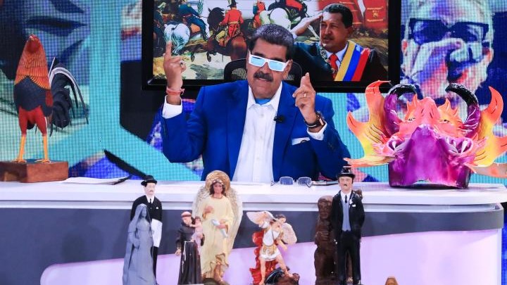 El presidente venezolano en su programa Con Maduro+.