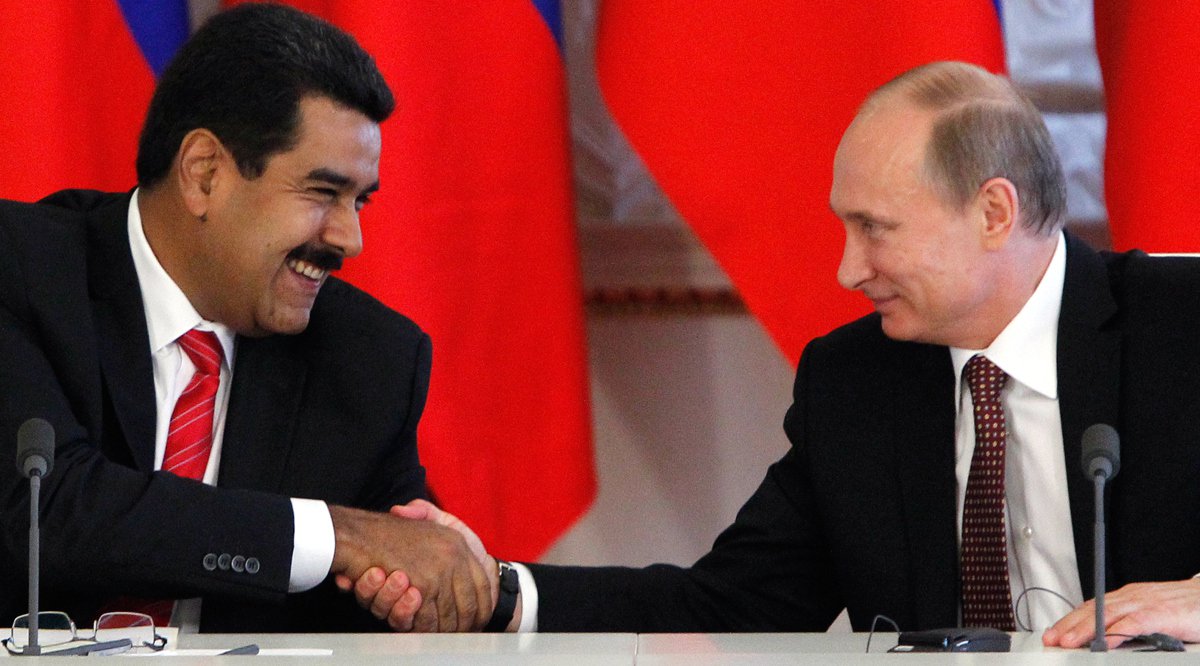 Nicolás Maduro y Vladimir Putin.