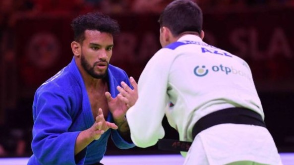 El judoca cubano Magdiel Estrada.