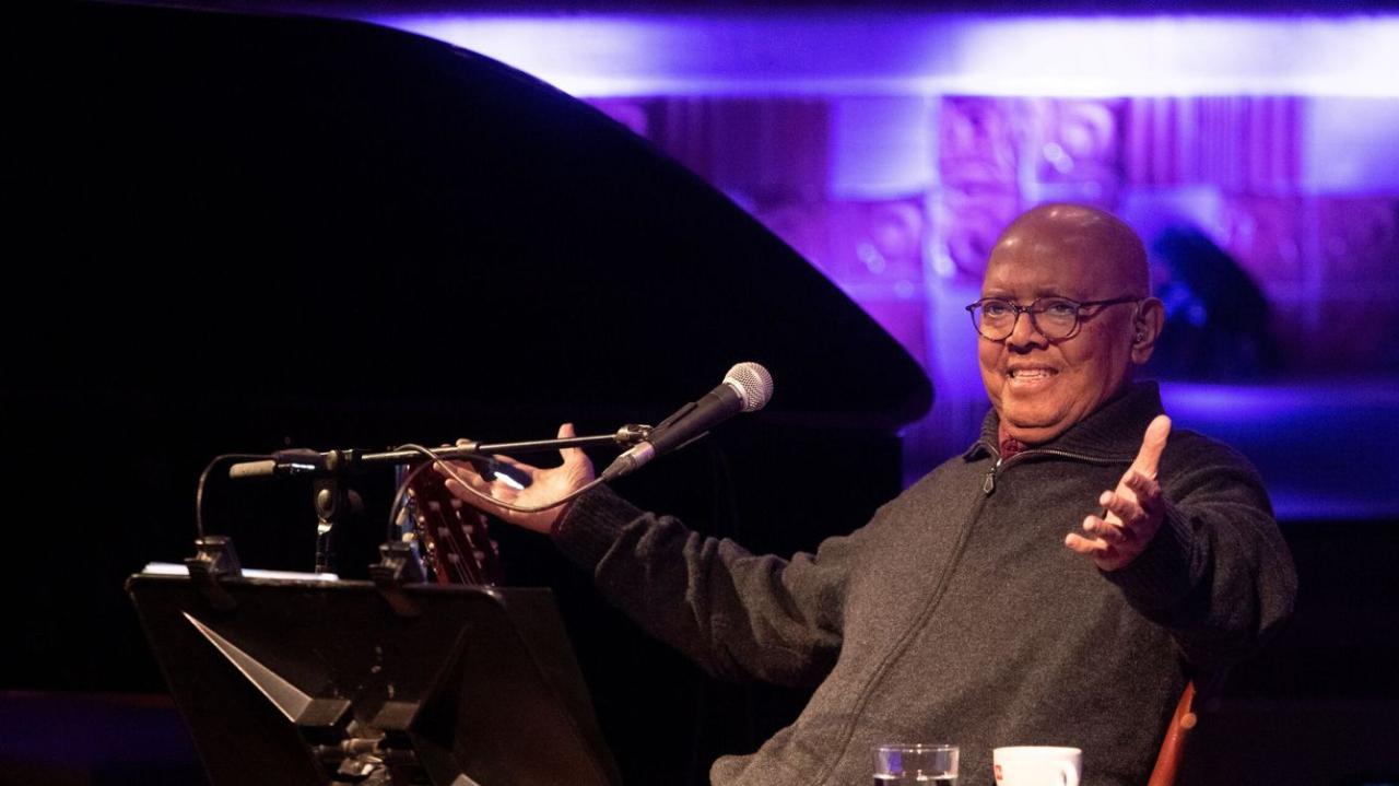 Pablo Milanés durante un concierto.