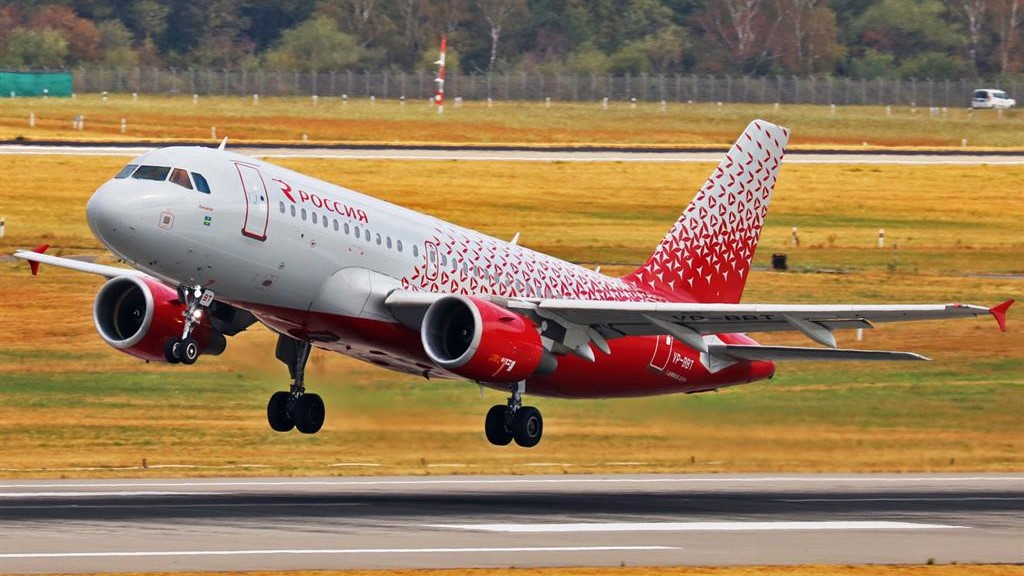 Avión de Rossiya Airlines.