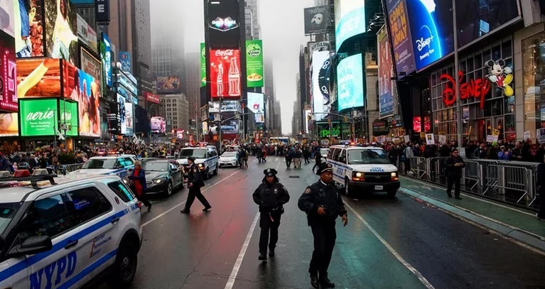 Plaza Times Square en Nueva York, EEUU.