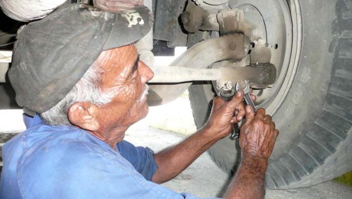 Trabajador cubano.