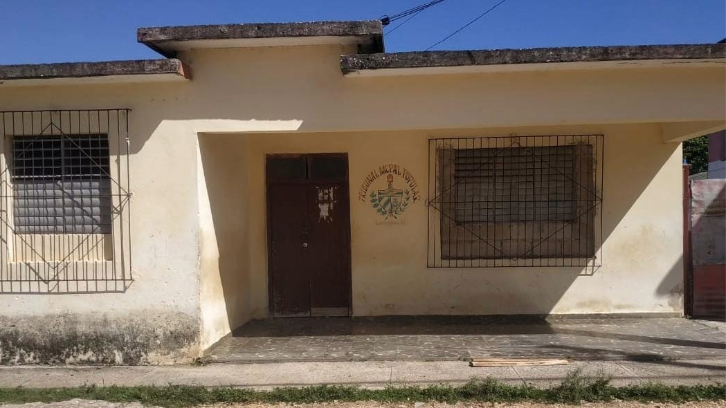 El Tribunal Muncipal de Encrucijada, en Villa Clara.