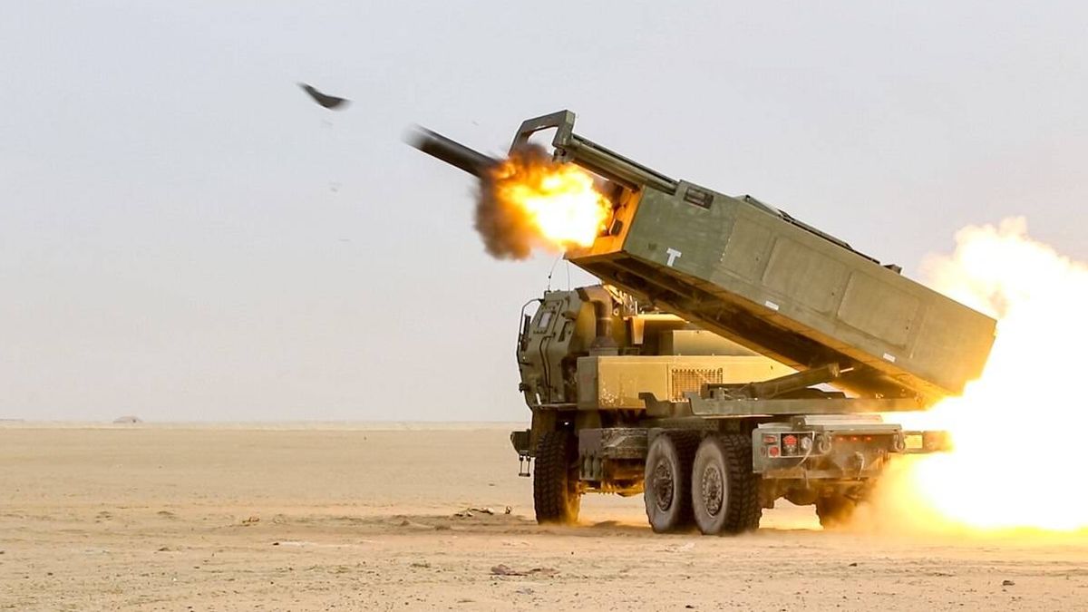 Lanzador Himars estadounidense, usado por Ucrania contra Rusia.