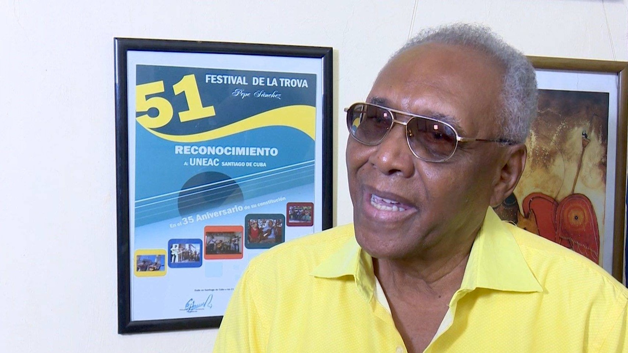 Rodulfo Vaillant, organizador del Festival Boleros de Santiago de Cuba.