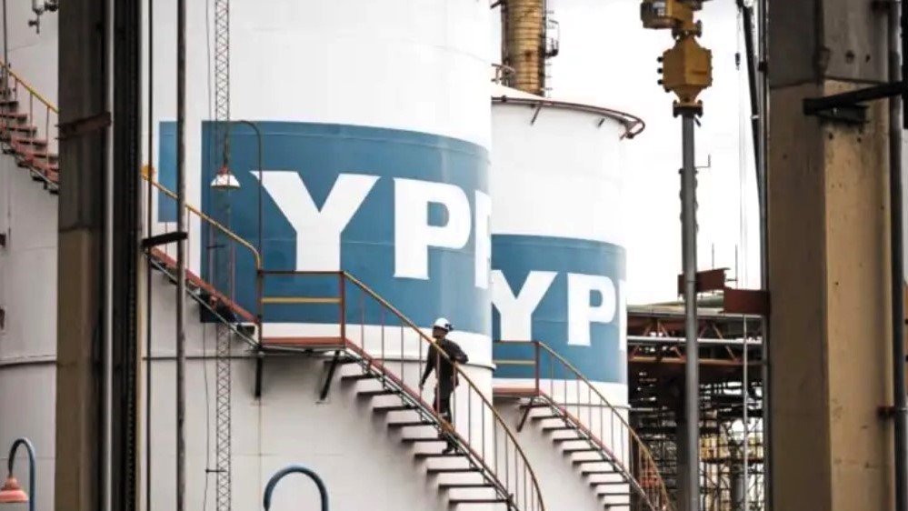 Instalaciones de YPF en Argentina.