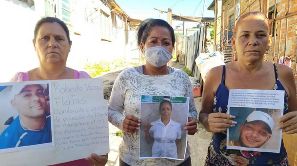 Madres de presos del 11J.