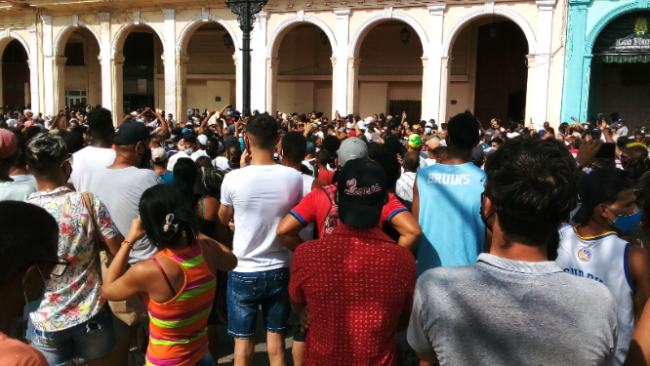 Protestas del 11J en Cuba.