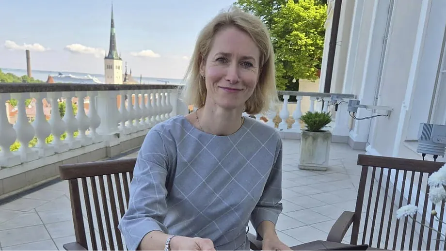 La primera ministra de Estonia, Kaja Kallas.